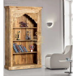 Load image into Gallery viewer, Boho Chic Hand Carved Teak Bookshelf – Elegant &amp; Vintage Look
