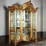 Load image into Gallery viewer, Intricately Designed Teak Almirah – Premium Crockery Storage Solution

