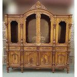 Load image into Gallery viewer, Regal Handmade Teak Almirah – A Blend of Tradition &amp; Luxury
