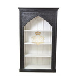 Load image into Gallery viewer, Exquisite Wooden Teak Bookshelf – Elegant &amp; Artistically Carved
