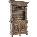 Load image into Gallery viewer, Hand Carved Designer Teak Bookshelf – Traditional &amp; Durable
