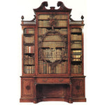 Load image into Gallery viewer, Solid Teak Wood Bookshelf – Antique Finish &amp; Handcrafted Excellence
