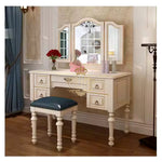 Load image into Gallery viewer, Classic Hand Carved Teak Dressing Table – Artisan Crafted Beauty
