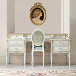 Load image into Gallery viewer, Classic Teak Wood Hand-Carved Desk – Majestic Design for Work &amp; Study
