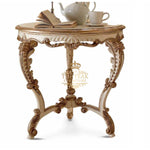 Load image into Gallery viewer, Rustic Teak Wood Coffee Table – Hand Carved for Timeless Appeal
