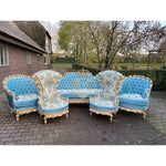 Load image into Gallery viewer, Handmade Wooden Sofa Set – Premium Teak with Intricate Traditional Carvings
