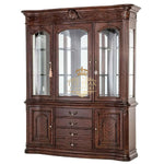 Load image into Gallery viewer, Superior Teak Wood Crockery Cabinet – Handcrafted with Ornate Details
