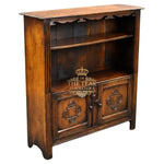 Load image into Gallery viewer, Exclusive Hand Carved Teak Bookshelf – Luxury Furniture Art Piece
