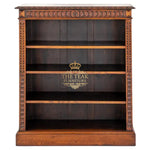 Load image into Gallery viewer, Handcrafted Wooden Bookshelf – Luxurious Solid Teak with Classic Charm
