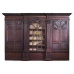 Load image into Gallery viewer, Hand Carved Solid Teak Bookshelf – Long-Lasting &amp; Unique Design
