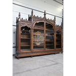 Load image into Gallery viewer, Intricately Designed Teak Bookshelf – Artisan Hand Carved Treasure
