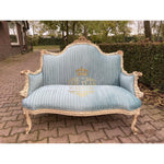 Load image into Gallery viewer, Solid Teak Hand-Carved Couch – Premium Wooden Sofa with Artisan Craftsmanship
