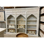 Load image into Gallery viewer, Grand Teak Wooden Bookshelf – Handcrafted with Superior Detailing
