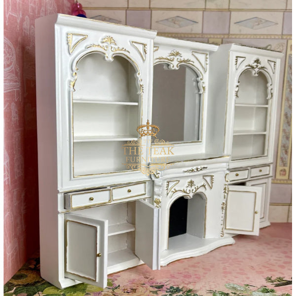 Boho-Inspired Handcrafted Teak Bookshelf – Unique Home Accent
