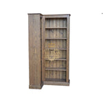 Load image into Gallery viewer, Bohemian Style Hand Carved Teak Bookshelf – Classic &amp; Artistic

